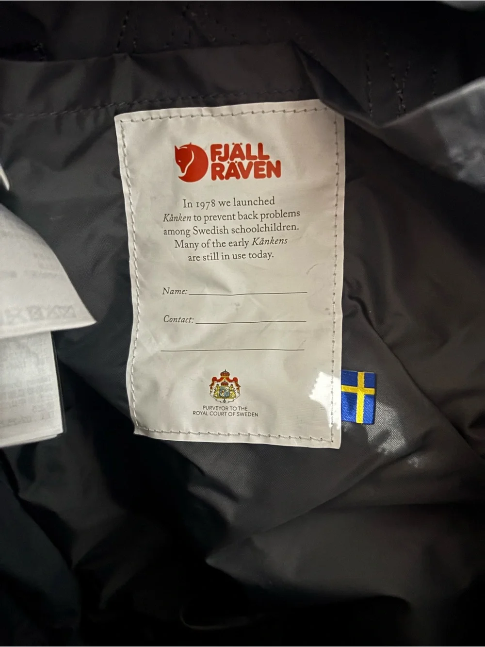Fjällräven Kånken Classic Backpack – Gently Used- Graphite
